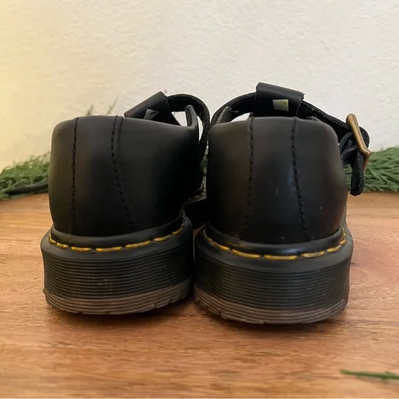 Dr. Martens Black Mary Jane Shoes - Picture 5 of 13